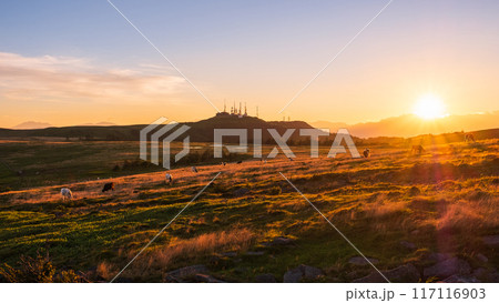 美ヶ原・夕景 117116903