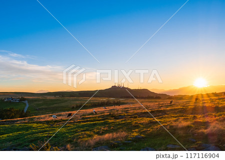 美ヶ原・夕景 117116904