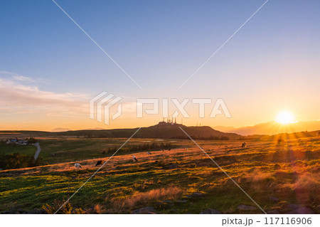 美ヶ原・夕景 117116906