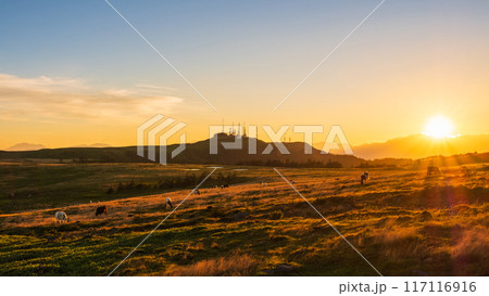 美ヶ原・夕景 117116916