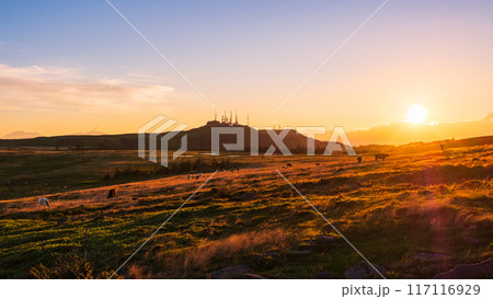 美ヶ原・夕景 117116929