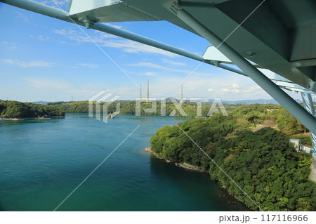 西海橋より旧日本海軍電波塔を望む 117116966