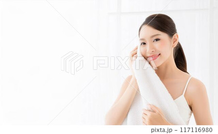 女性　人物　美容　イメージ 117116980