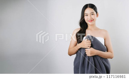 女性　人物　美容　イメージ 117116981