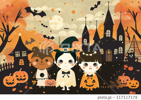 ハロウィンイメージ 117117178