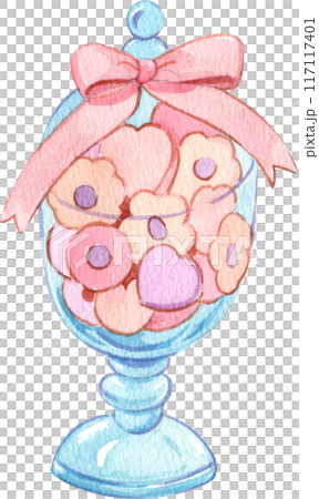 Cute rabbit dooddle watercolor png icon Cute rabbit dooddle watercolor png icon 117117401