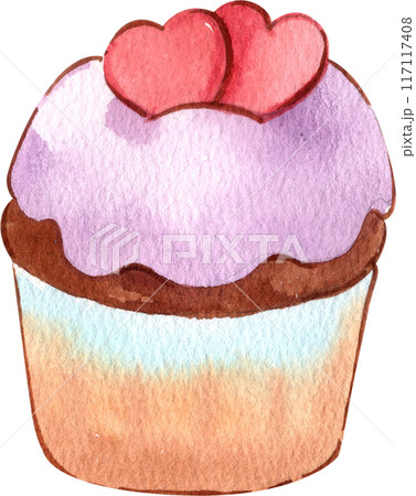 Cute rabbit dooddle watercolor png icon Cute rabbit dooddle watercolor png icon 117117408