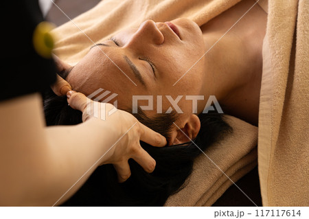 メンズエステ ドライヘッドスパの施術 メンズエステ ドライヘッドスパの施術 117117614