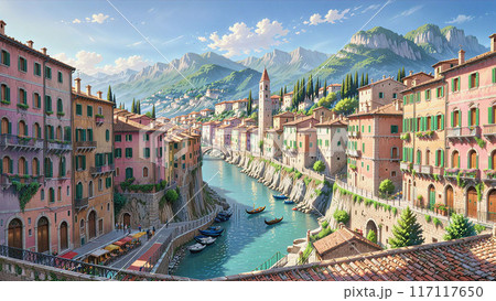 煌めく陽光と詩情あふれる、山々に囚われし秘境の町 ―『古城が見守る静かな鄙雅散策』 煌めく陽光と詩情あふれる、山々に囚われし秘境の町 ―『古城が見守る静かな鄙雅散策』 117117650