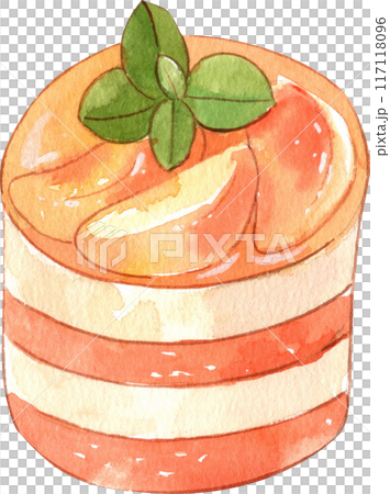 Orange story sweet watercolor png icon Orange story sweet watercolor png icon 117118096