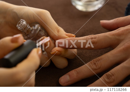 メンズネイルの施術 117118266