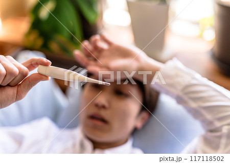 風邪っぽい 117118502