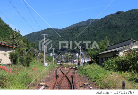 高山本線　飛騨小坂駅の構内 117118767