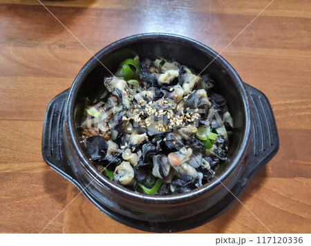freshwater snail soybean paste korea food freshwater snail soybean paste korea food 117120336