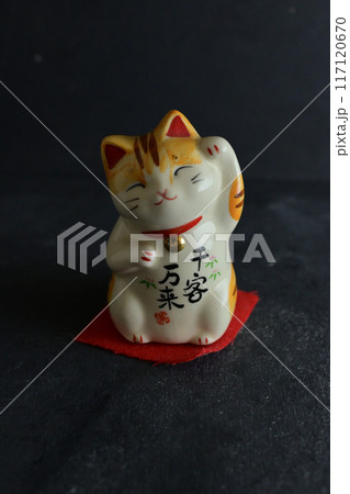招き猫の置物 招き猫の置物 117120670