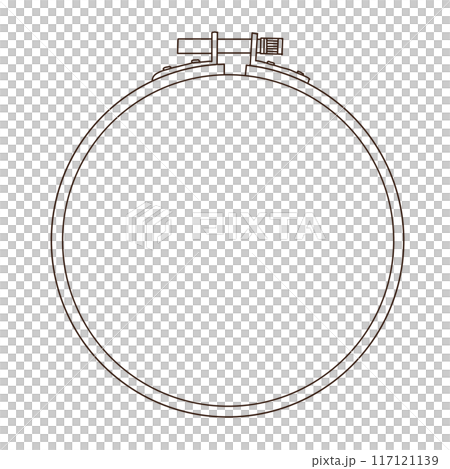 繡花框的簡單圖解 繡花框的簡單圖解 117121139
