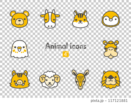 圖示集合動物 04 117121881