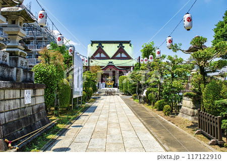 東京都　八王子まつり　下地区・八幡八雲神社　宮神輿 117122910
