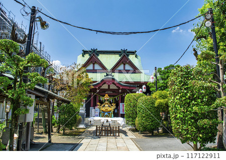 東京都　八王子まつり　下地区・八幡八雲神社　宮神輿 117122911