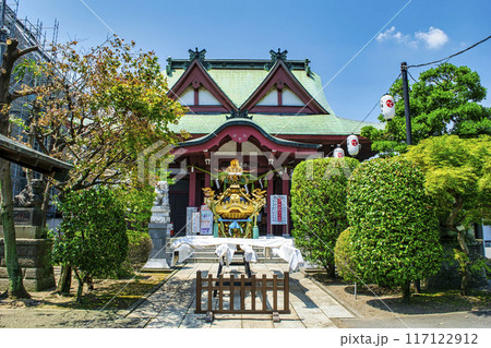 東京都　八王子まつり　下地区・八幡八雲神社　宮神輿 117122912