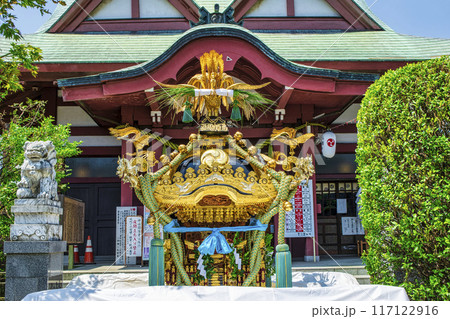 東京都　八王子まつり　下地区・八幡八雲神社　宮神輿 117122916