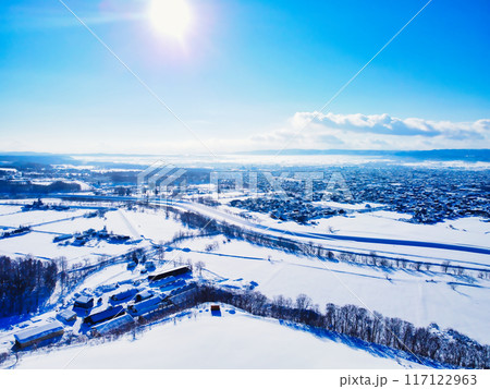 冬の北海道 冬の北海道 117122963