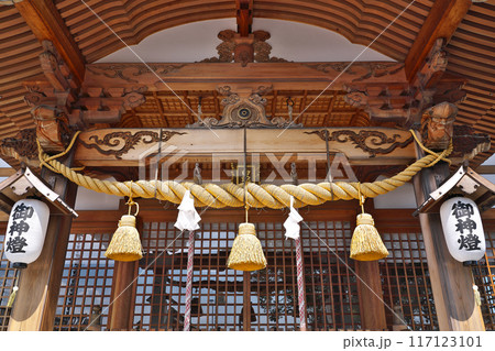 【岩国白蛇神社】 山口県岩国市今津町 【岩国白蛇神社】 山口県岩国市今津町 117123101