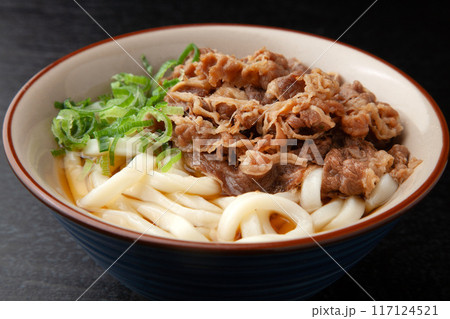 牛肉の肉うどん 117124521