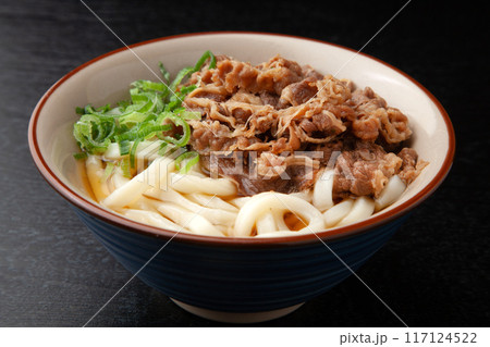 牛肉の肉うどん 117124522