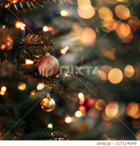 Abstract Christmas background . 117124849