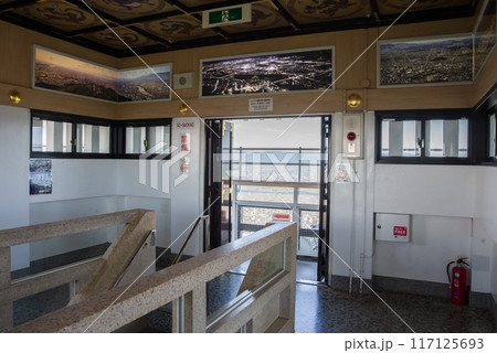 「岐阜城」天守閣最上階（展望台入口） 117125693