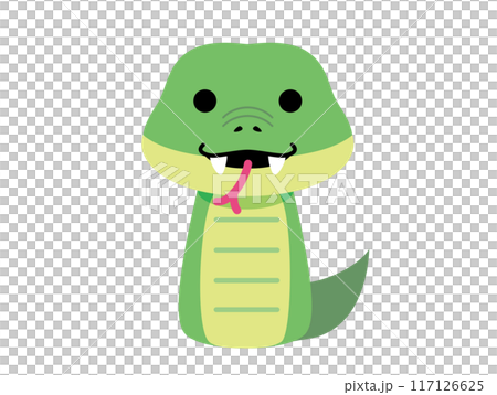 年賀状　2025年　巳年 117126625