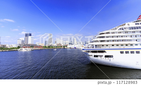 大桟橋から見た風景（飛鳥Ⅱ） 117128983