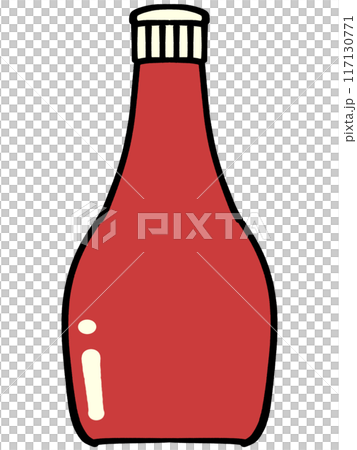 番茄醬插畫素材 番茄醬插畫素材 117130771