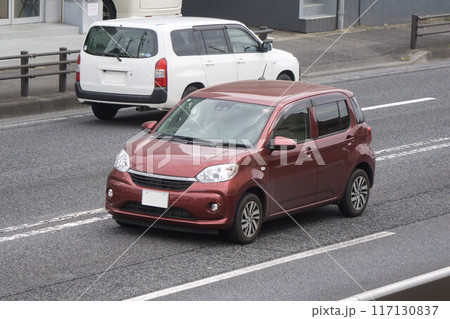 コンパクトカー 道路走行 コンパクトカー 道路走行 117130837