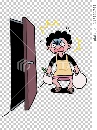 家に帰ったら扉が開いていた人 家に帰ったら扉が開いていた人 117131741