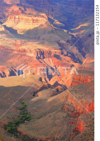 アメリカ、アリゾナ州のグランドキャニオンの絶景 アメリカ、アリゾナ州のグランドキャニオンの絶景 117132354