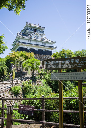 晴れの日の岐阜城 117133508