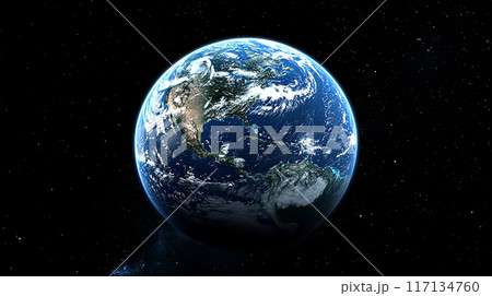 宇宙から見た地球 117134760