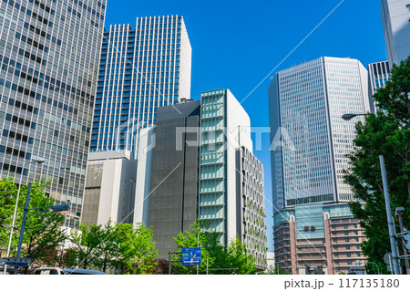 大阪市北区梅田 商業ビル街(大阪梅田ツインタワーズ) 大阪市北区梅田 商業ビル街(大阪梅田ツインタワーズ) 117135180