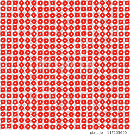 鹿の子紋様の壁紙イラスト 117135690