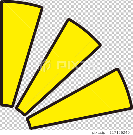 強調 注目 気づき 漫符マーク アイコン 強調 注目 気づき 漫符マーク アイコン 117136240