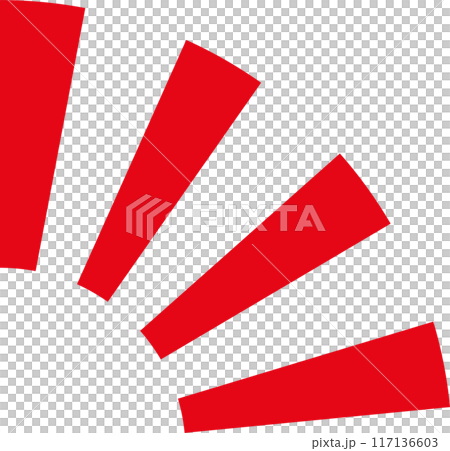 Emphasis attention notice comic mark icon check Emphasis attention notice comic mark icon check 117136603
