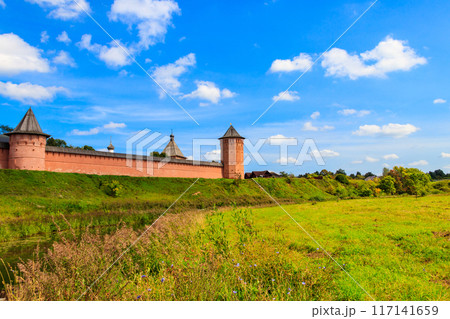 Monastery of Saint Euthymius wall in Suzdal, Russia Monastery of Saint Euthymius wall in Suzdal, Russia 117141659