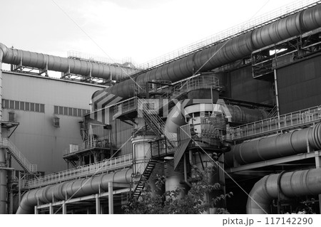 金属加工工場の建屋 117142290