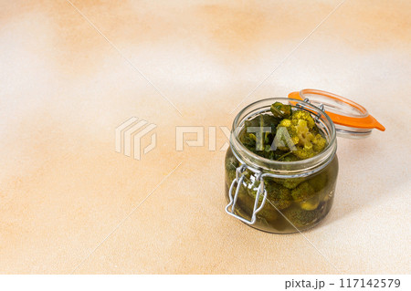 Fermentation of fresh cabbage sauerkraut 117142579