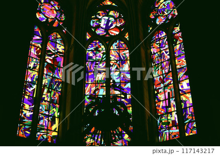 フランス　ランス・ノートルダム大聖堂 117143217