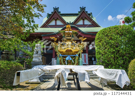 東京都　八王子まつり　下地区・八幡八雲神社　宮神輿 117144431
