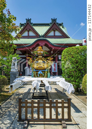 東京都　八王子まつり　下地区・八幡八雲神社　宮神輿 117144432