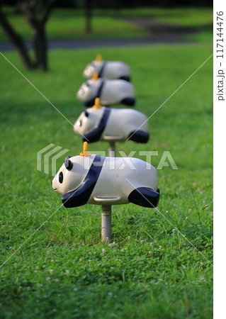 パンダの固定遊具 パンダの固定遊具 117144476